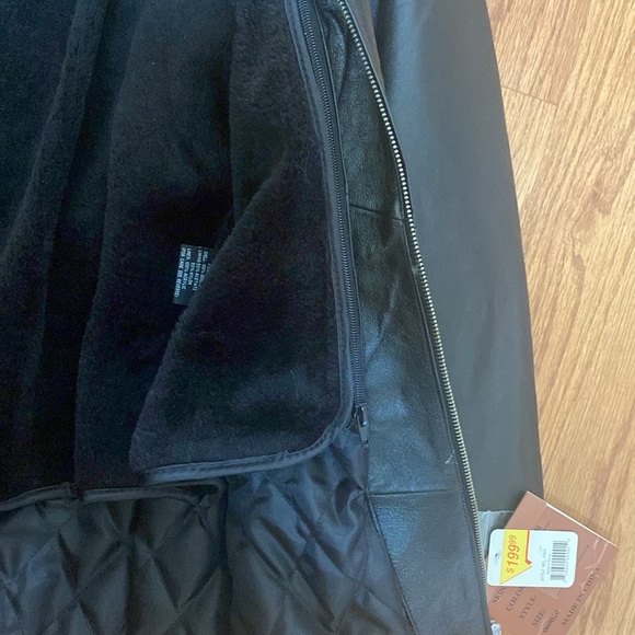 Oscar Piel 100% Genuine Leather Jacket NWT. Size S. - Picture 13 of 15